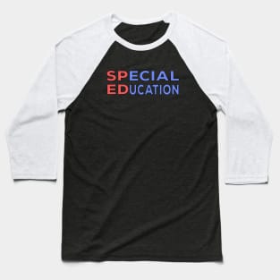 Special Education Baseball T-Shirt